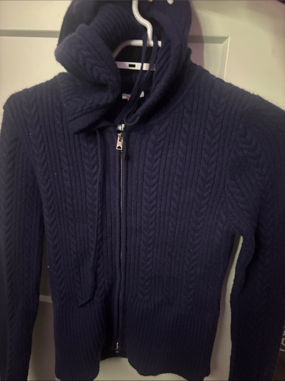 Women’s Navy Garage Zip-Up
